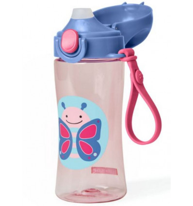 ZOO LOCK TOP SPORT BOTTLE BUTTERFLY 201