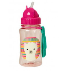 ZOO STRAW BOTTLE LLAMA 22