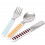 CUTLERY SET BEAR DROPS LIGHT BLUE 9