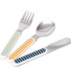 CUTLERY SET MOUSE DROPS PEBBLE 9