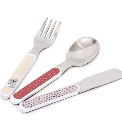 CUTLERY SET KOALA WHEAT 9