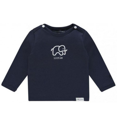 U TEE LS AMANDA ELEPHANT NAVY 74 21