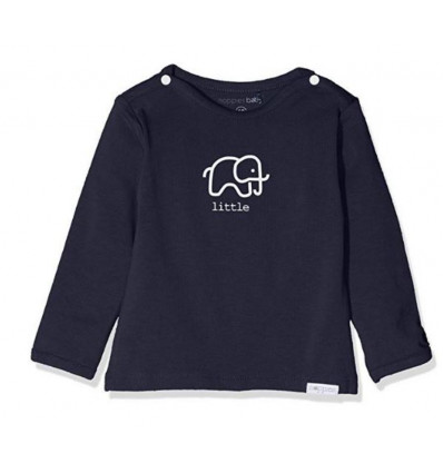 U TEE LS AMANDA ELEPHANT NAVY 68 21