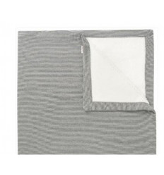  DARK GREY MELANGE 145 U BABY BED BLANKE