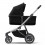 SLEEK MIDNIGHT BLACK INCL BASSINET 25