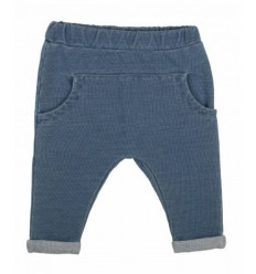 BROEK JOG DENIM MID BLUE 56