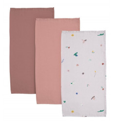 MUSLINS 3 PCS SINGING BIRDS 201