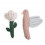TERRY RATTLES 2 PCS BIRD/FLOWER 201
