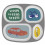 MELAMINE PLATE 4 ROOMS LITTLE DRIVER 201