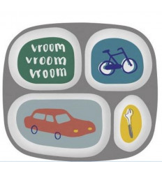 MELAMINE PLATE LITTLE DRIVER 9