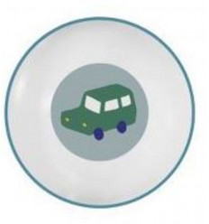 MELAMINE BOWL LITTLE DRIVER 9