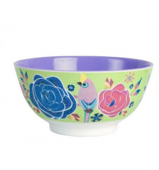 MELAMINE BOWL SINGING BIRDS 201