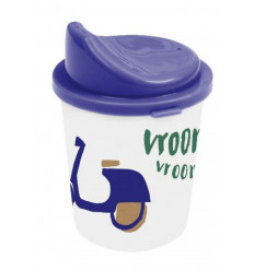 MELAMINE SIPPY CUP LITTLE DRIVER 201