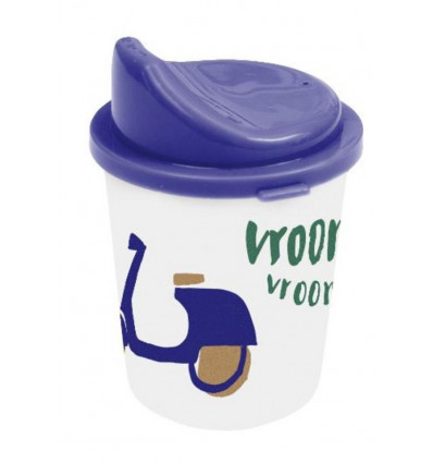 MELAMINE SIPPY CUP LITTLE DRIVER 201