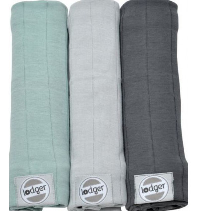 SWADDLER SOLID FEATHER/MIST 70X70 20