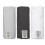 SWADDLER SOLID MIST/CARBON/WHIT 70X70 20