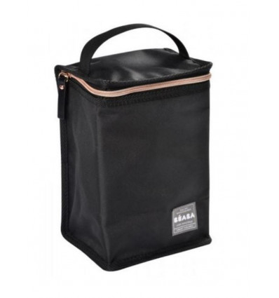 POCHETTE REPAS ISOTH BLACK/ROSE GOLD 243
