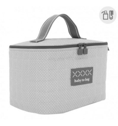 HOLD ALL BAG MINI PIC GREY 19X24X17 CM 8