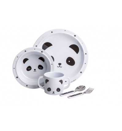DINNER SET PANDA 8