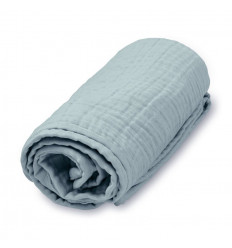 BLANKET MUSLIN GOTS PETROLEUM 21