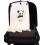 KURTIS PRAM CURTAIN PANDA BLACK&WHITE 22