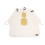 PRAM CURTAIN PINEAPPLE WHITE/GOLD 22