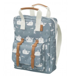 BACKPACK WHALE BLUE FOG 21