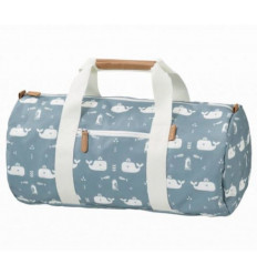 WEEKEND BAG WHALE BLUE FOG 21