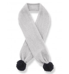 VERONICA SCARF LIGHT GREY U