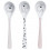 SPOON HAPPY DOTS 3-PCS POWDER TONES 201
