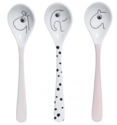 SPOON HAPPY DOTS 3-PCS POWDER TONES 201