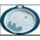 ANTI-SLIP PLATE CONTOUR DARK BLUE 20