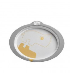 ANTI-SLIP PLATE CONTOUR GREY/GOLD 201