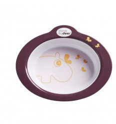 ANTI-SLIP BOWL CONTOUR DARK POWD/GOLD 20