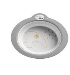 ANTI-SLIP BOWL CONTOUR GREY/GOLD 201