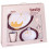 DINNER SET CONTOUR DARK POWDER/GOLD 20