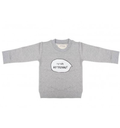 SWEATER FUTURE ASTRONAUT GREY MELANGE