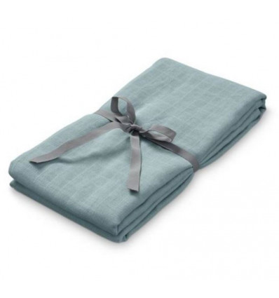 SWADDLE MUSLIN LIGHT GOTS NAVY 8