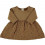NISEKO PRINTED DRESS 8 14CAMEL