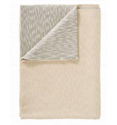 KNITTED BLANKET 80X100CM SWAN PEACH 25