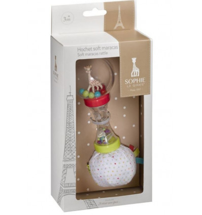 SOFT MARACAS RATTLE SOPHIE LA GIRAFE 21