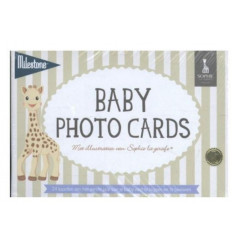 MILESTONE BABY PHOTO CARDS SOPHIE LA