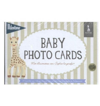 MILESTONE BABY PHOTO CARDS SOPHIE LA
