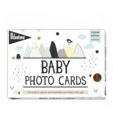MILESTONE BABY PHOTO CARDS OVER THE MOON