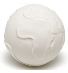 TODDLER SENSORY RUBBEREN WERELDBOL WIT 8
