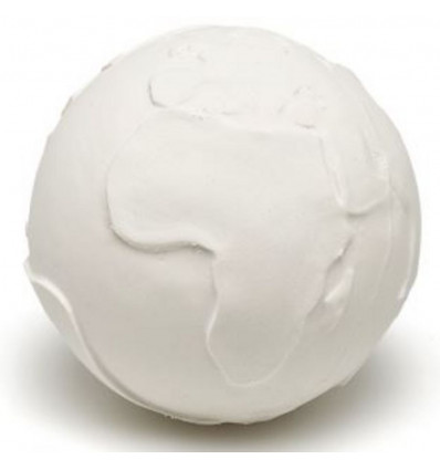 TODDLER SENSORY RUBBEREN WERELDBOL WIT 8