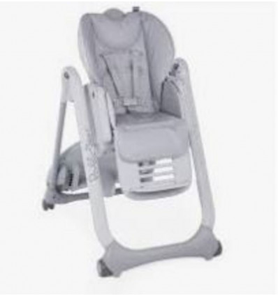 EETSTOEL POLLY2 START 4WIEL HAP SILV 24