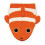 GANT DE TOILETTE CLOWNFISH 21