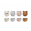 REX SNACK BOWL 4 PACK ROSE MIX 1SIZE 202