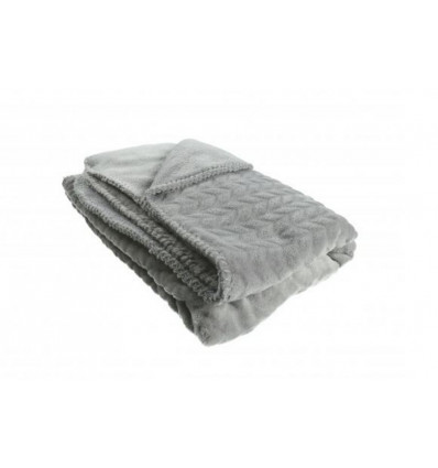 GRIS CLAIR COUVERTURE GROLOUDOUX 75X100